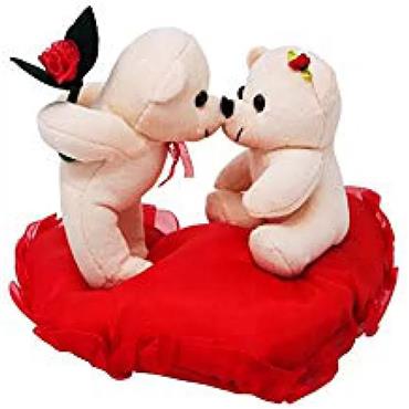 Kissing teddy